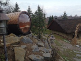 sauna ogrodowa discovery