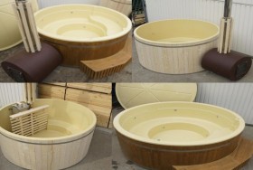 Trdgård badkar PVC