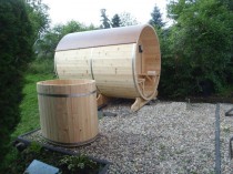 sauna ogrodowa discovery