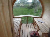 sauna ogrodowa discovery