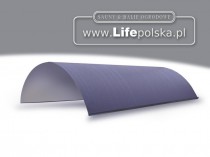 Peak sheet metal to cover the sauna garden