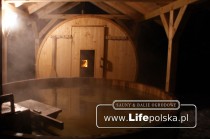 Piec w saunie ogrodowej Sauny Ogrodowe www.LifePolska.pl www.sauna-ogrodowa.pl