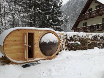 Sauna owalna 