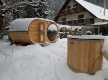 Sauna owalna 