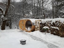 Sauna owalna 