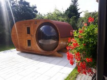 Sauna owalna 