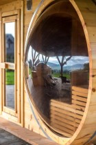 Sauna owalna 
