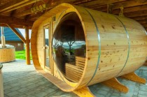 Sauna owalna 