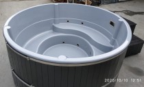 Balia ogrodowa z laminatem