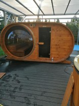 Sauna Ogrodowa Panorama dla klienta indywidualnego 