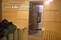 sauna ogrodowa z przedsionkiem 3mb www.lifepolska.pl