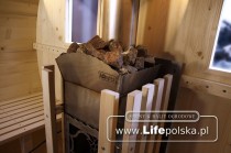sauna ogrodowa z przedsionkiem 3mb www.lifepolska.pl