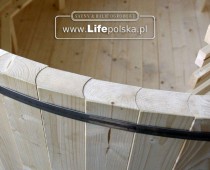 Wykonanie balii kpielowej Balie i Sauny Ogrodowe www.LifePolska.pl