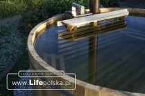 Pka na napoje w balii ogrodowej Balie i Sauny Ogrodowe www.LifePolska.pl
